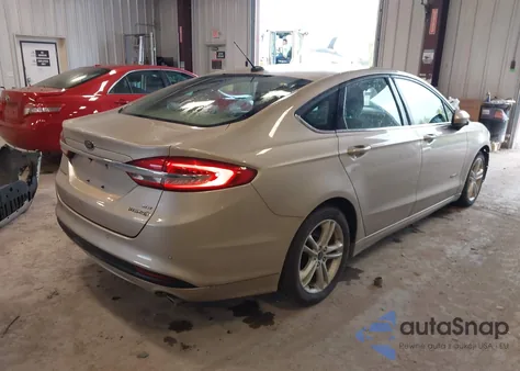 2018 Ford Fusion Hybrid Se from USA, damaged, VIN 3FA6P0LU8JR250307